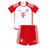 Bayern Munich Leon Goretzka #8 Replica Home Minikit 2023-24 Short Sleeve (+ pants)
